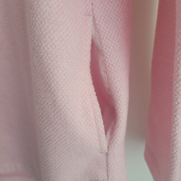 J. McLaughlin Marisa Pink Fleece Mock Neck Pullover Sweater Sweatshirt XS - Picture 5 of 7